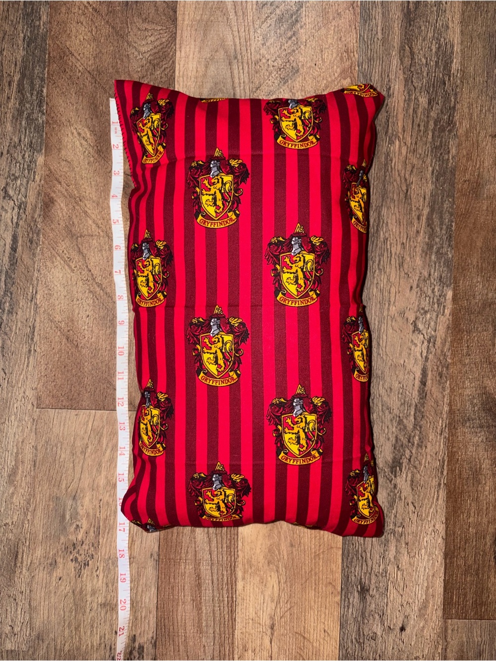 handmade Harry Potter Gryffindor pillow